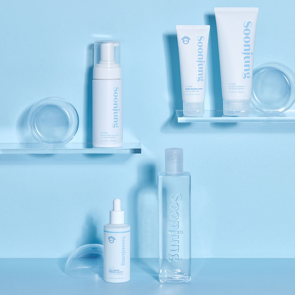 ETUDE Korean beauty collection — SoonJung sensitive skincare and makeup
