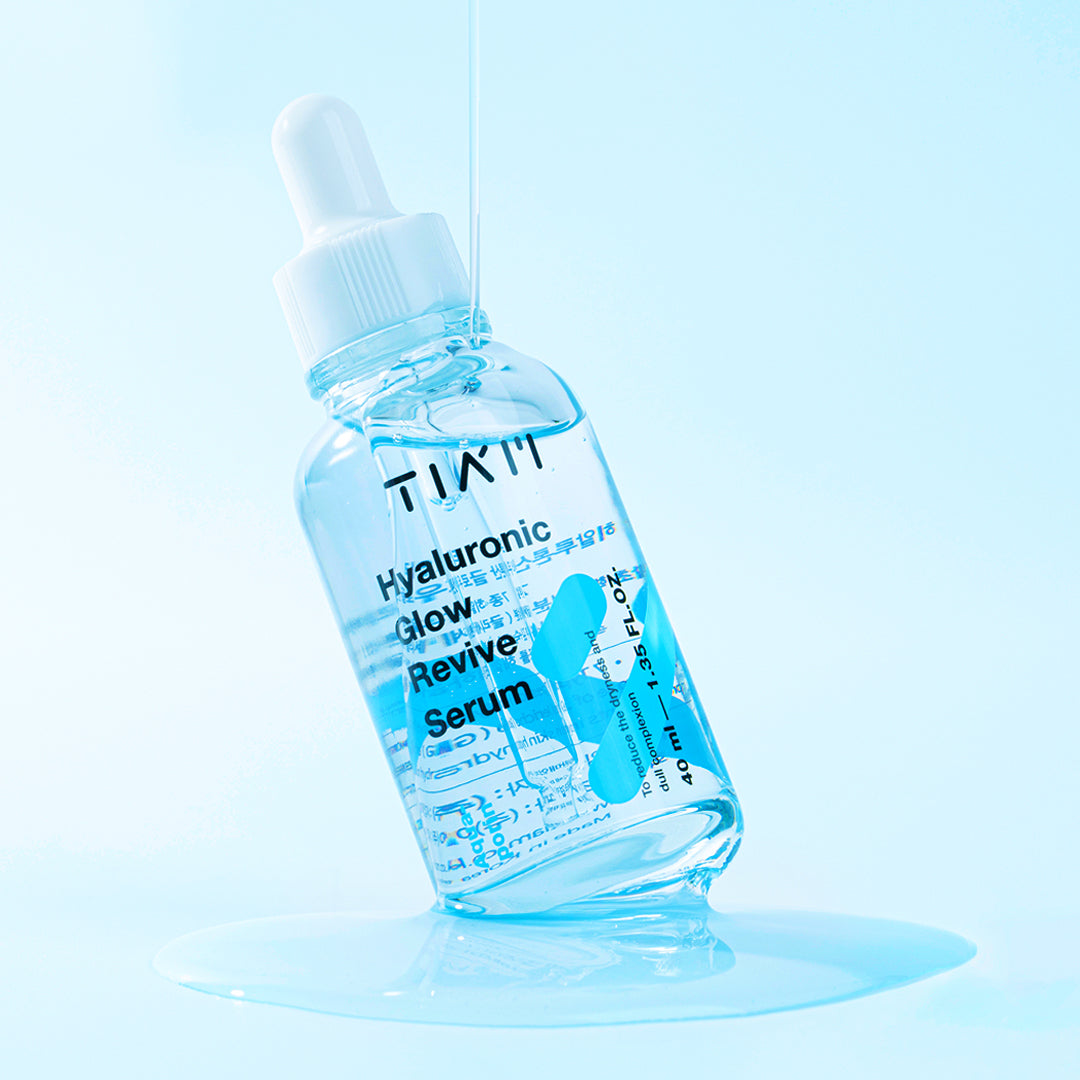 TIAM Korean skincare collection — vitamin C and niacinamide serums