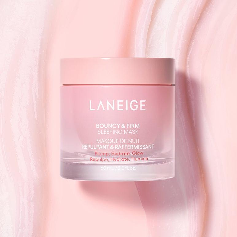 LANEIGE Korean skincare collection — Lip Sleeping Masks and Water Bank