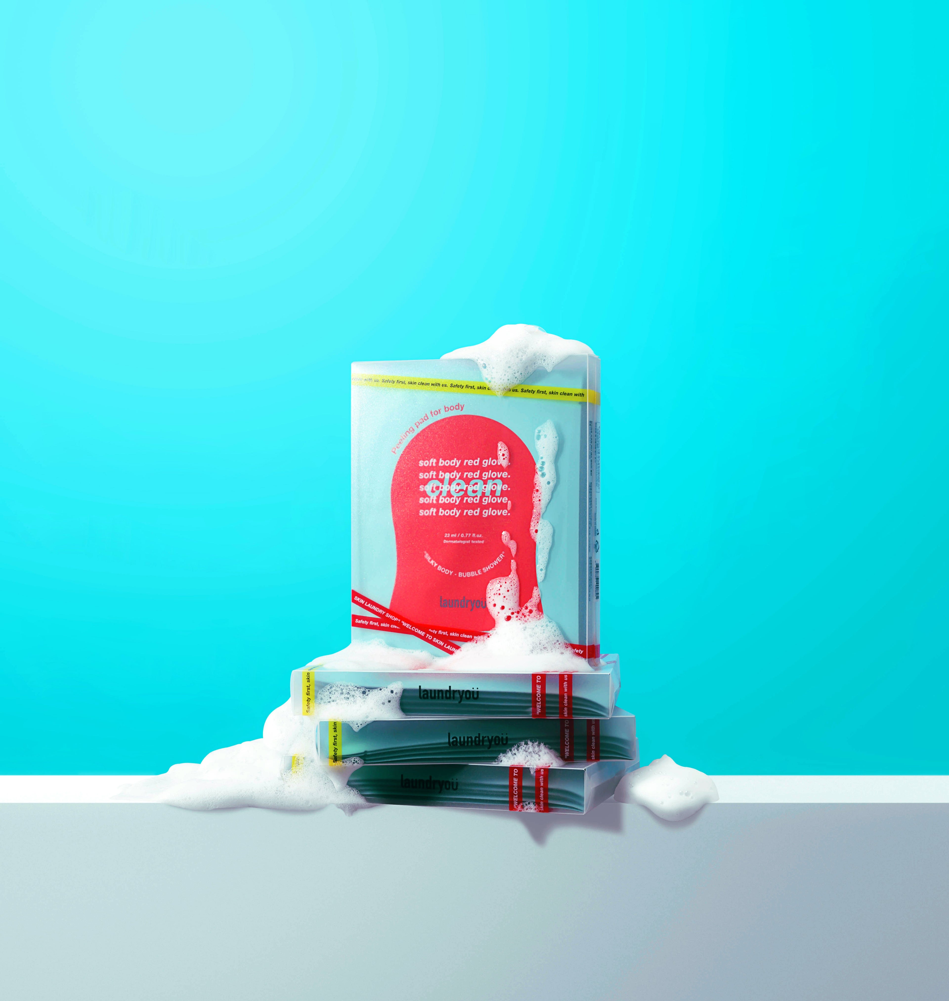 Laundryou Korean skincare collection — cleansers, pads and sunscreens