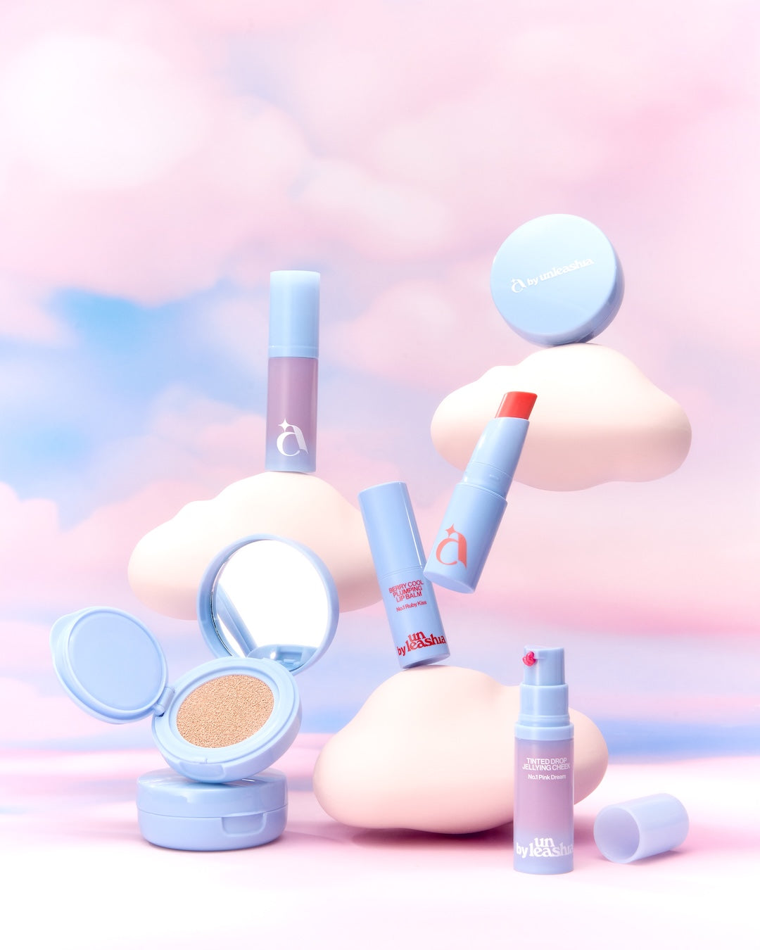 Korean lip products collection — tints, balms, oils and sleeping masks
