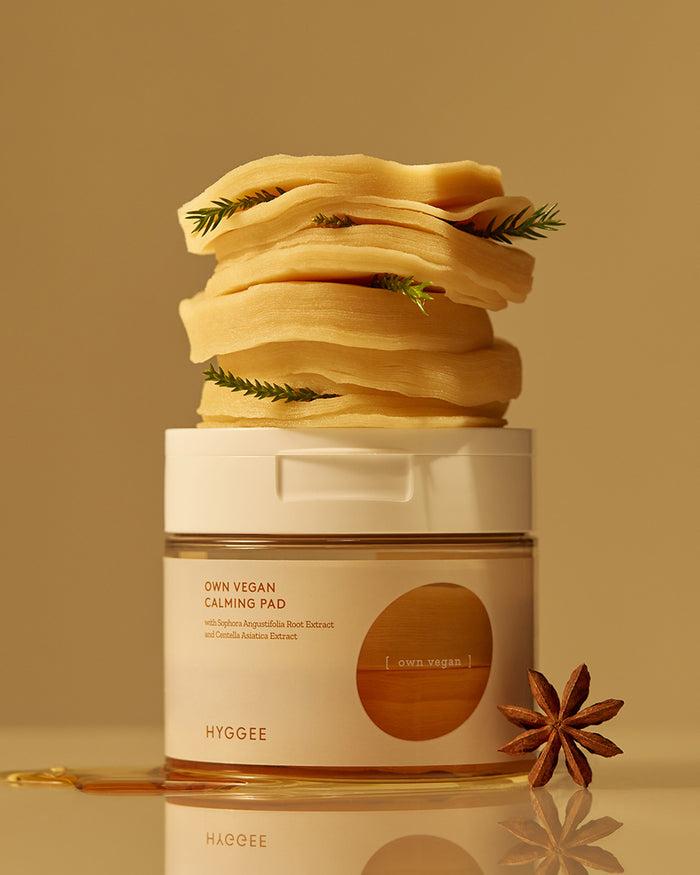 HYGGEE Korean skincare collection — minimalist all-in-one barrier care