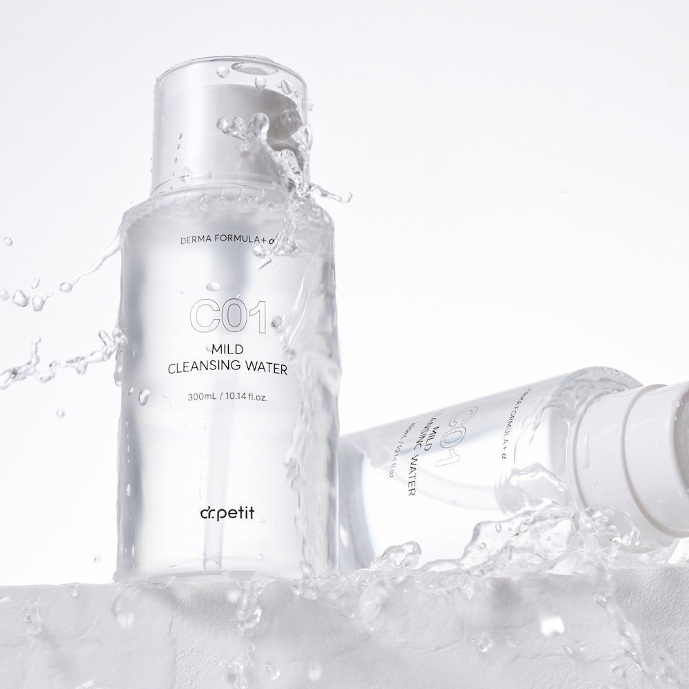 Dr. Petit Korean skincare collection — vitamin K and panthenol derma care