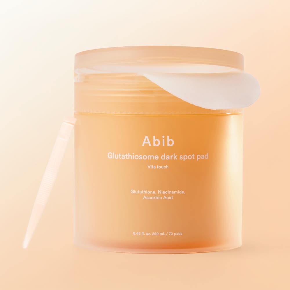 Abib Korean skincare collection — glutathione dark spot and heartleaf care