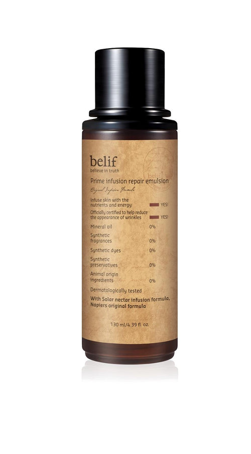 Belif Prime Infusion Repair Emulsion 130ml - side view