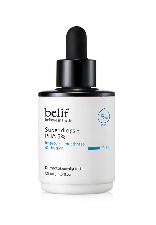 Belif Super Drops PHA 5% 30ml - side view