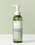 Manyo Herb Green Cleansing Oil, formula texture and skin finish