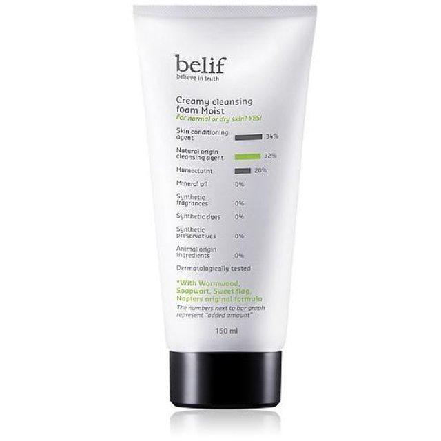 Belif Creamy Cleansing Foam Moist 160ml - front
