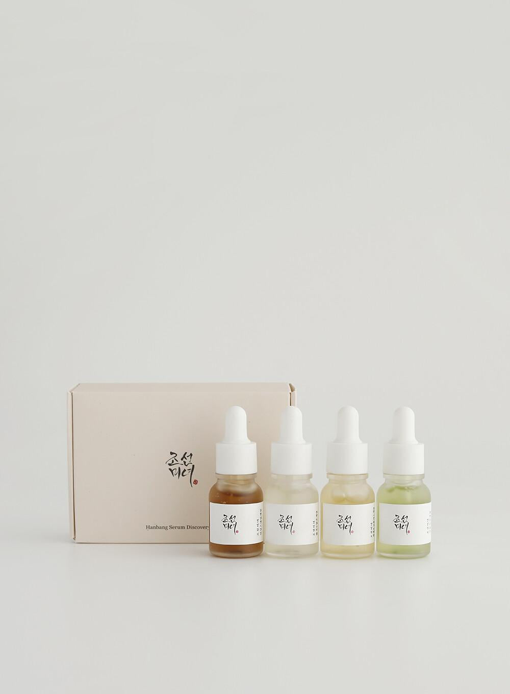 Beauty of Joseon Hanbang Serum Discovery Kit - ingredients close-up