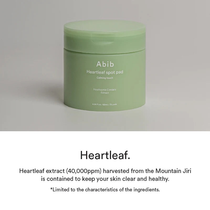 Abib Heartleaf spot pad Calming touch 150ml