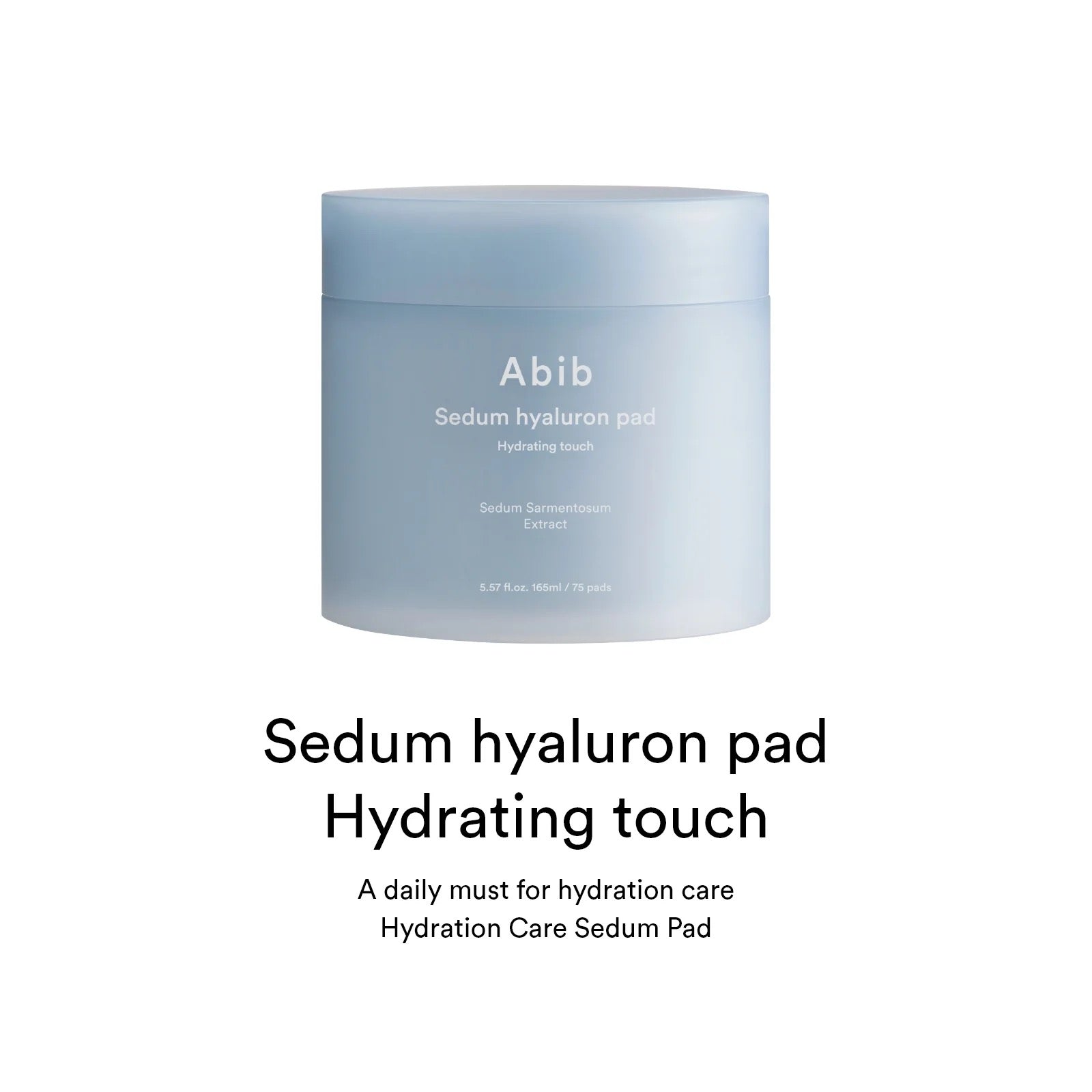 Abib Sedum hyaluron pad Hydrating touch 165ml