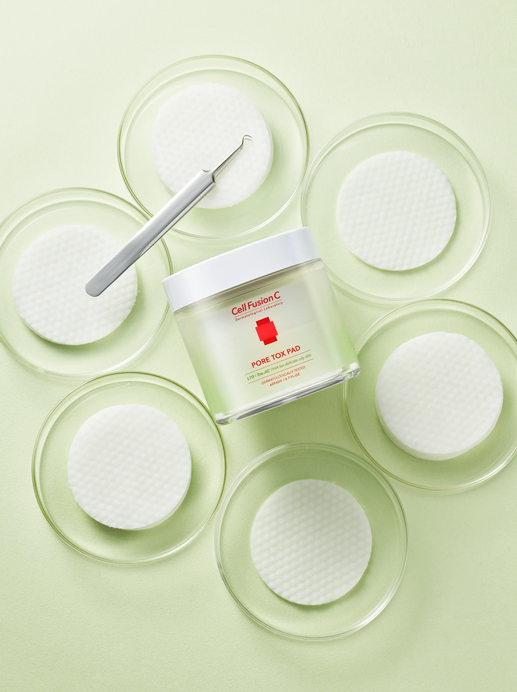 Cell Fusion C Pore Tox Pad - 60 pads, skin concern and formula features