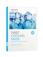 Cell Fusion C Post Alpha First Cooling Mask - 5 sheets, hero ingredients and benefits