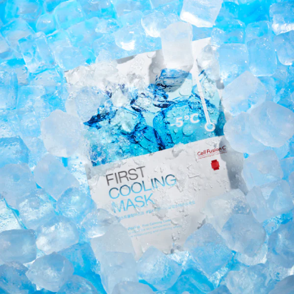 Cell Fusion C Post Alpha First Cooling Mask - 5 sheets, skin concern and formula features