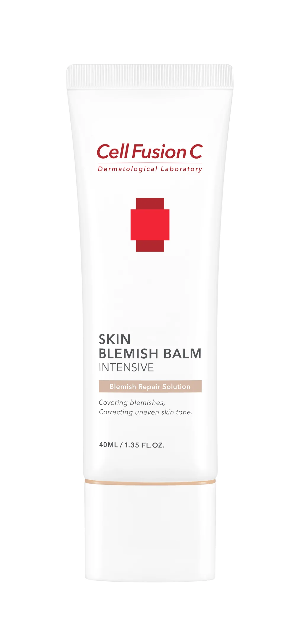 Cell Fusion C Skin Blemish Balm Intensive (Signature Beige) - 30ml, application and routine step