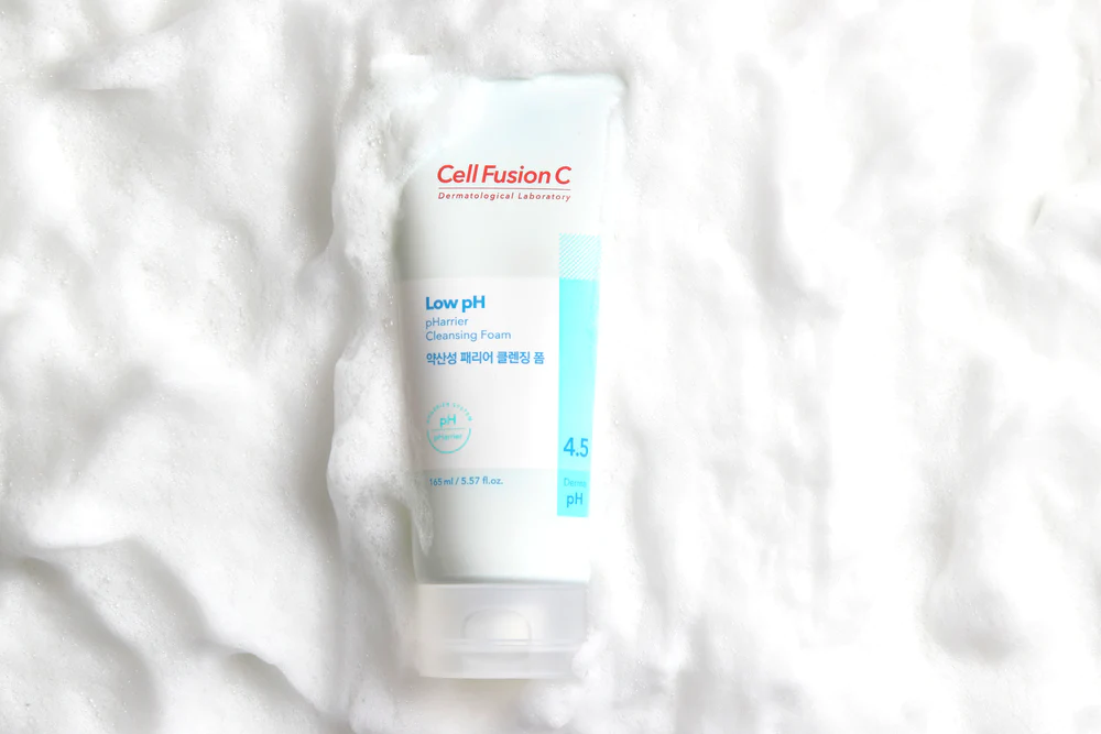 Cell Fusion C Low ph pHarrier Cleansing Foam - 165ml, Korean skincare product detail