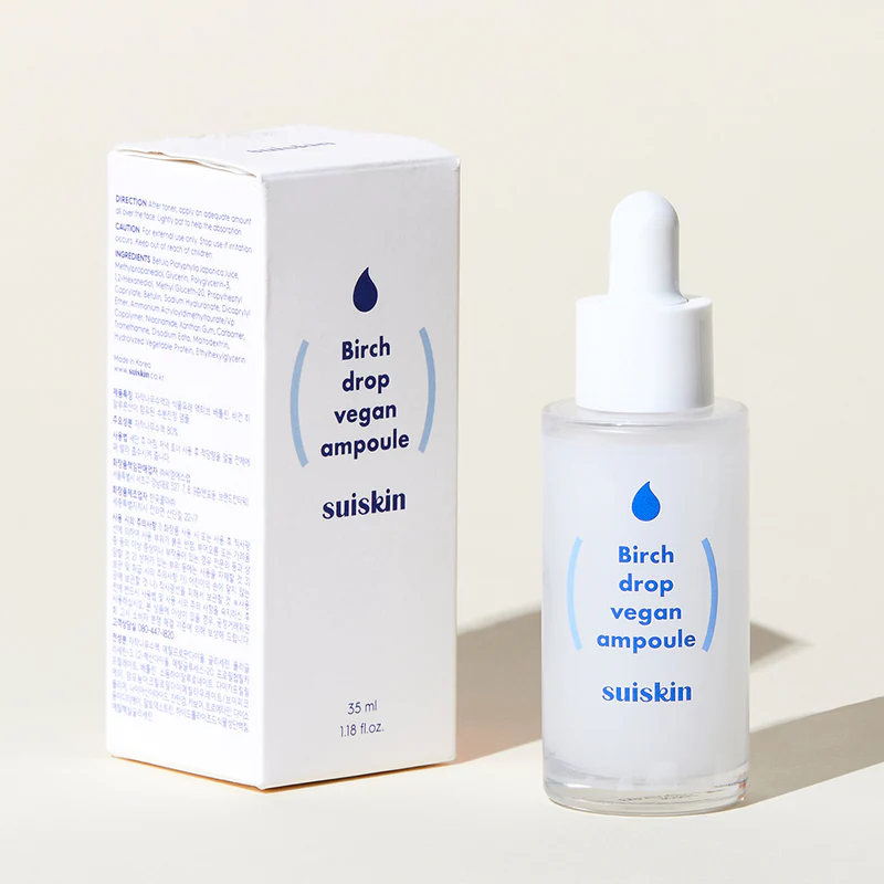 SUISKIN Birch drop vegan ampoule 35ml