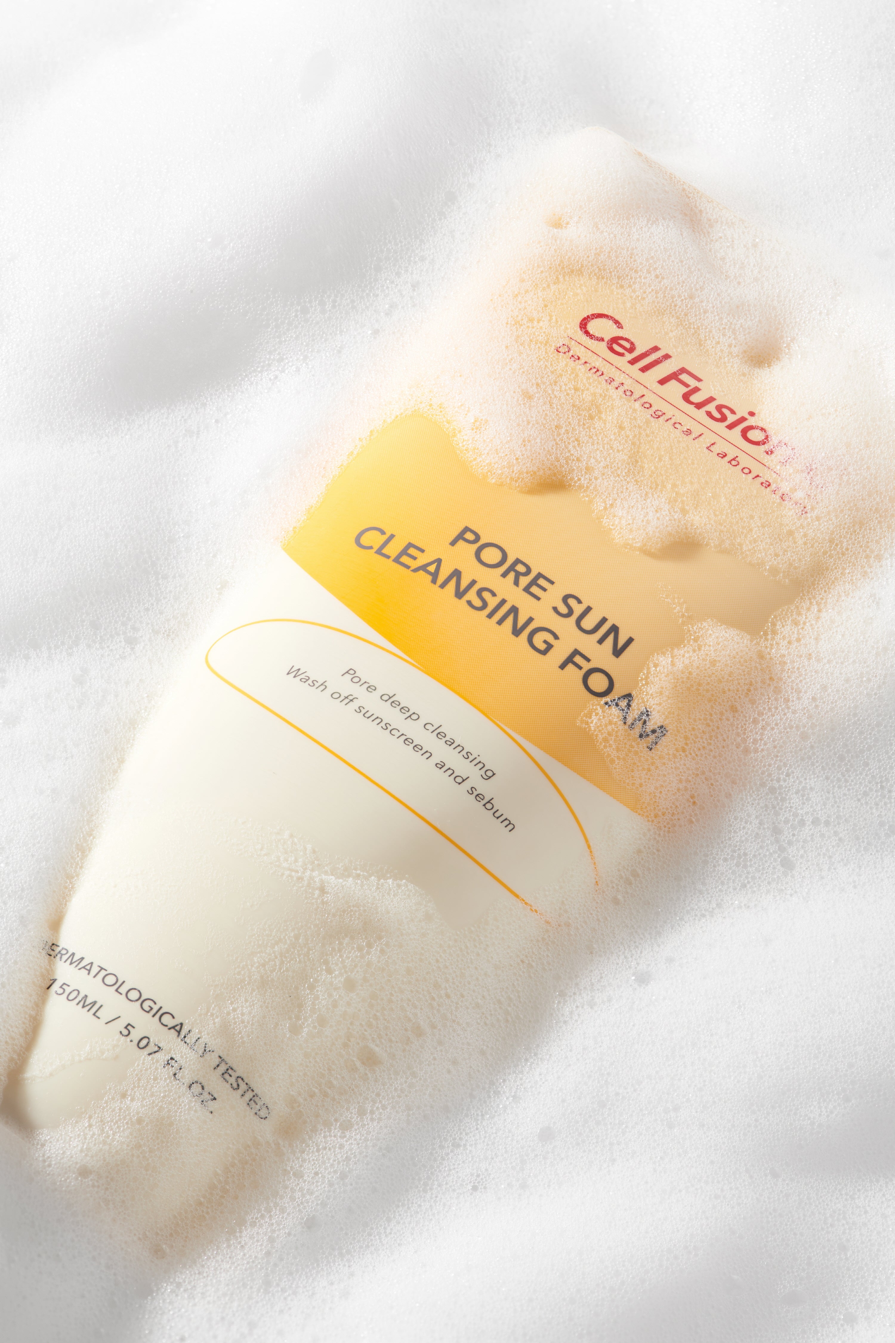Cell Fusion C Pore Sun Cleansing Foam - 150ml, skin concern and formula features