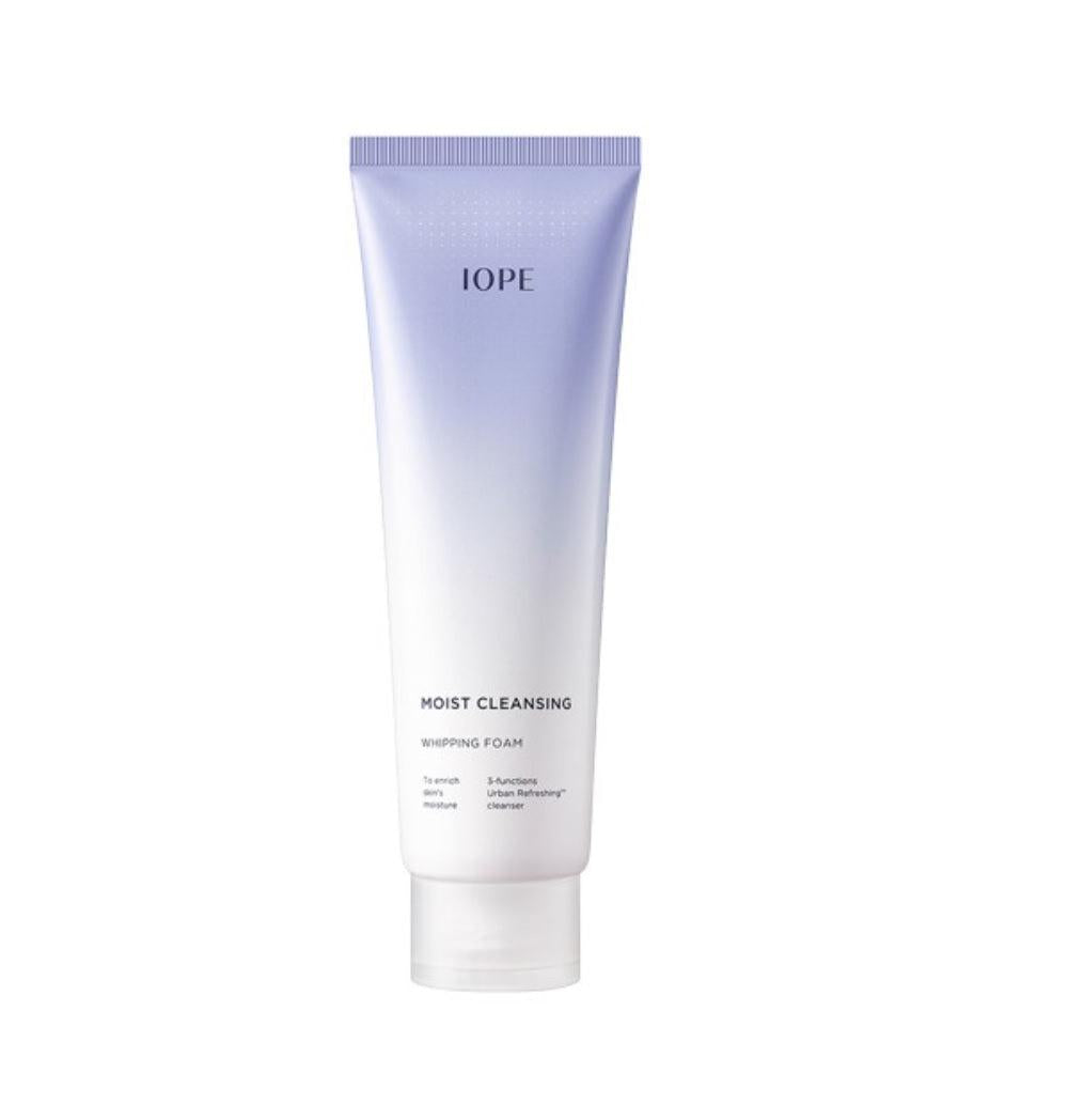 IOPE Moist Cleansing Whipping Foam 180ml - side view