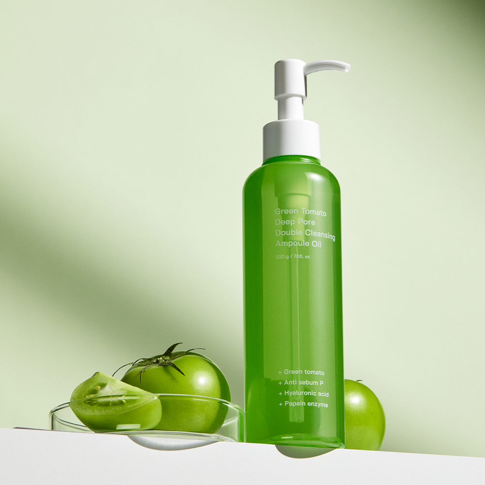 SUNGBOON EDITOR Green Tomato Deep Pore Double Cleansing Ampoule Oil
