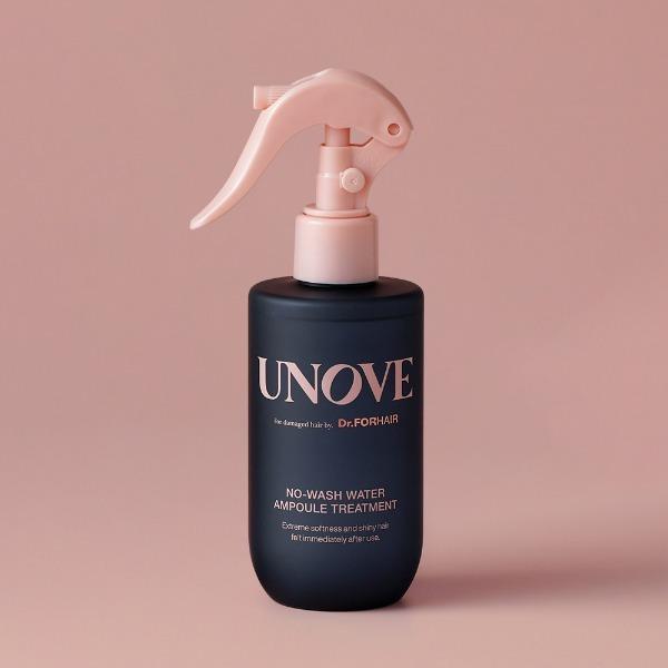 UNOVE No-Wash Water Ampoule Treatment 200ml - spray application