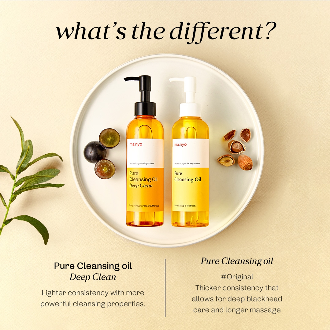 Manyo Pure Cleansing Oil Deep Clean, product size and packaging detail