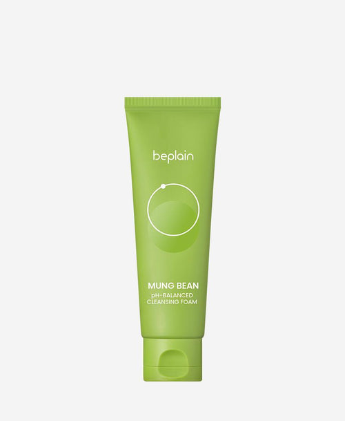 Beplain Mung Bean pH-Balanced Cleansing Foam 80ml - foam texture