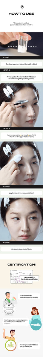 ENTROPY Brow Bleach