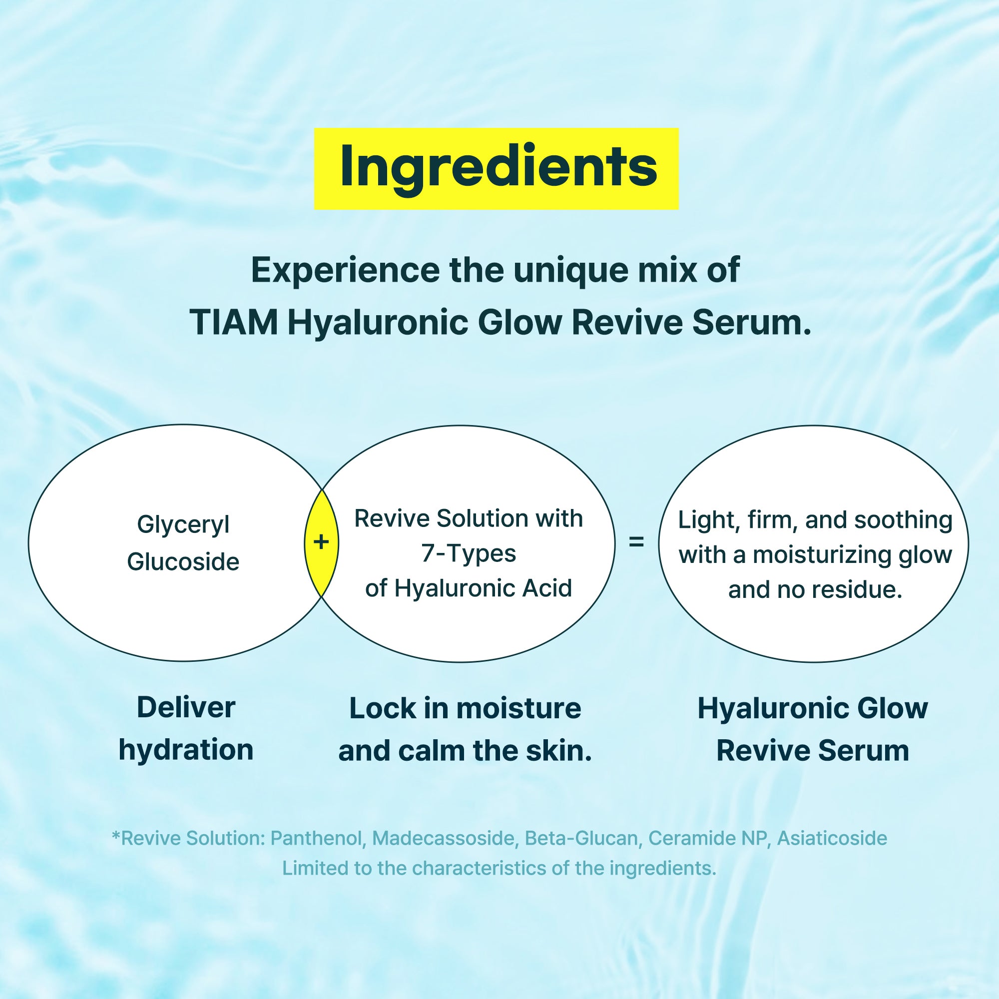 TIAM Hyaluronic Glow Revive Serum 40ml