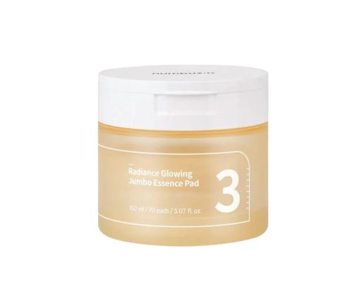 Numbuzin No.3 Radiance Glowing Jumbo Essence Pad 150ml