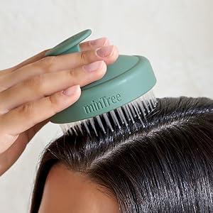 MinTree Scalp Purify Massager, scalp massager featuring ergonomic wet-grip handle