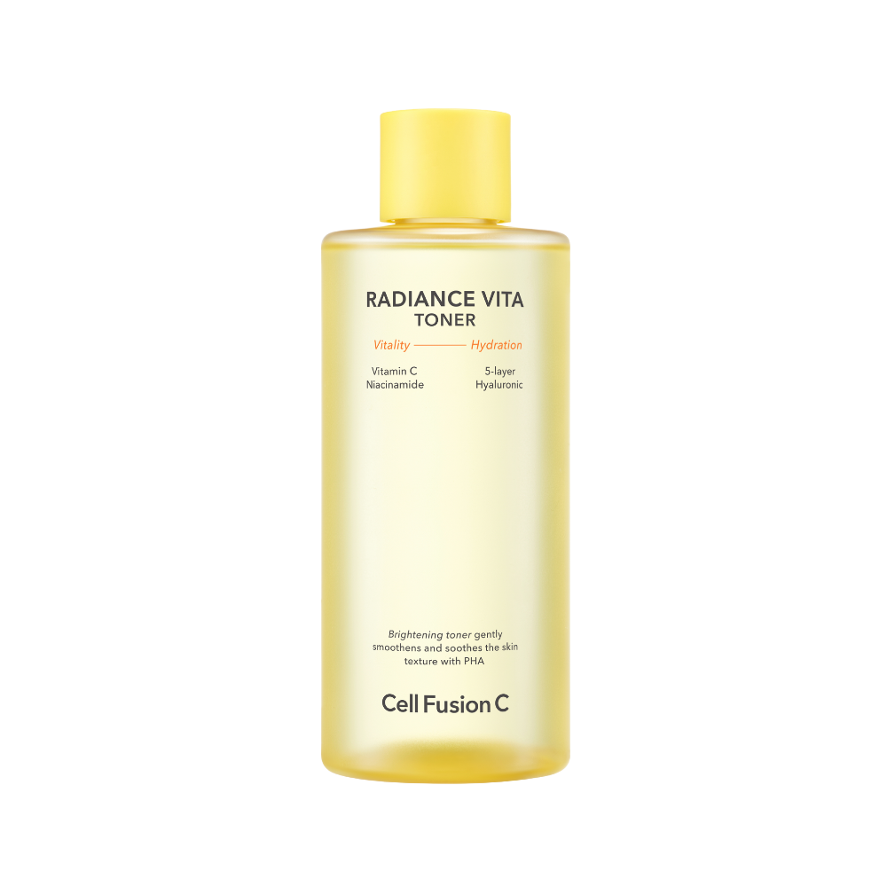 Cell Fusion C Radiance Vita Toner 300ml, hero ingredients and benefits
