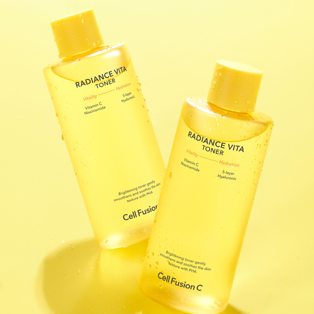 Cell Fusion C Radiance Vita Toner 300ml, skin concern and formula features