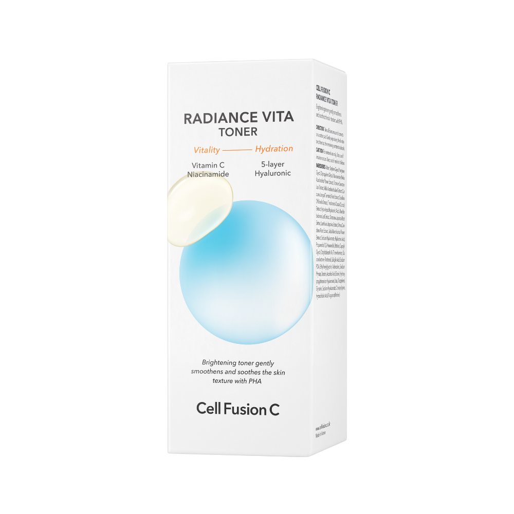 Cell Fusion C Radiance Vita Toner 300ml, daily routine placement