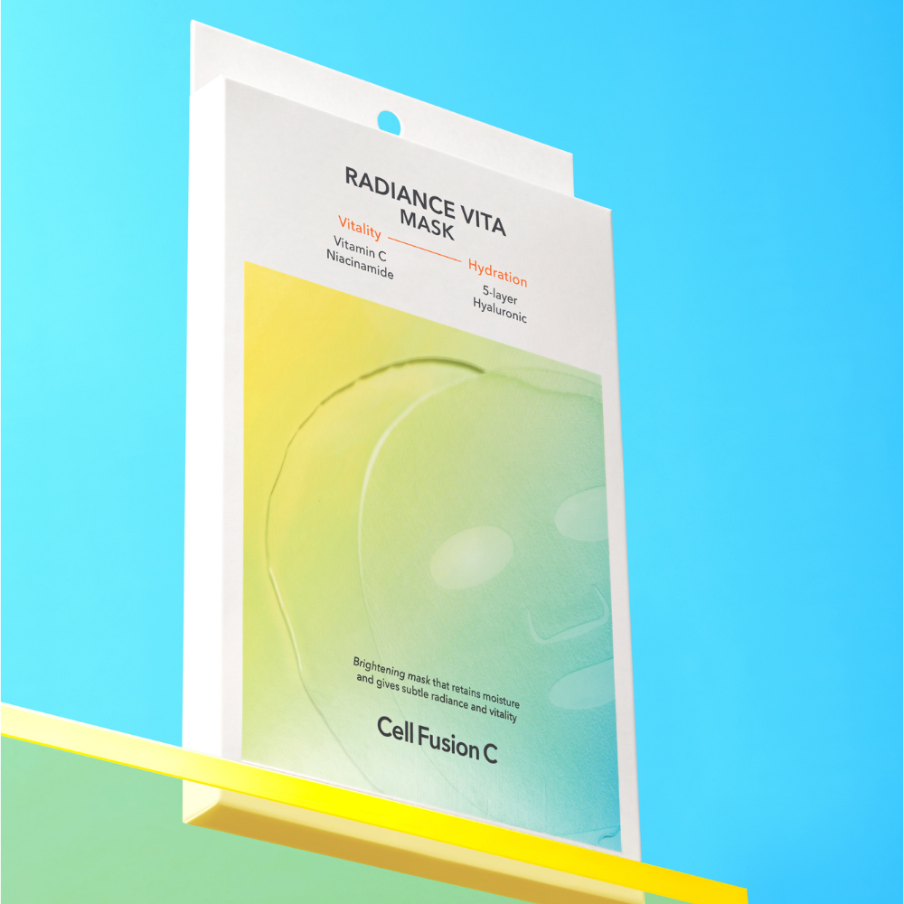 Cell Fusion C Radiance Vita Masks (5 sheets), formula texture and finish