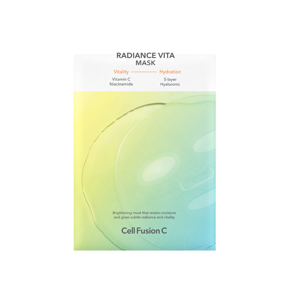 Cell Fusion C Radiance Vita Masks (5 sheets), skin concern and formula features