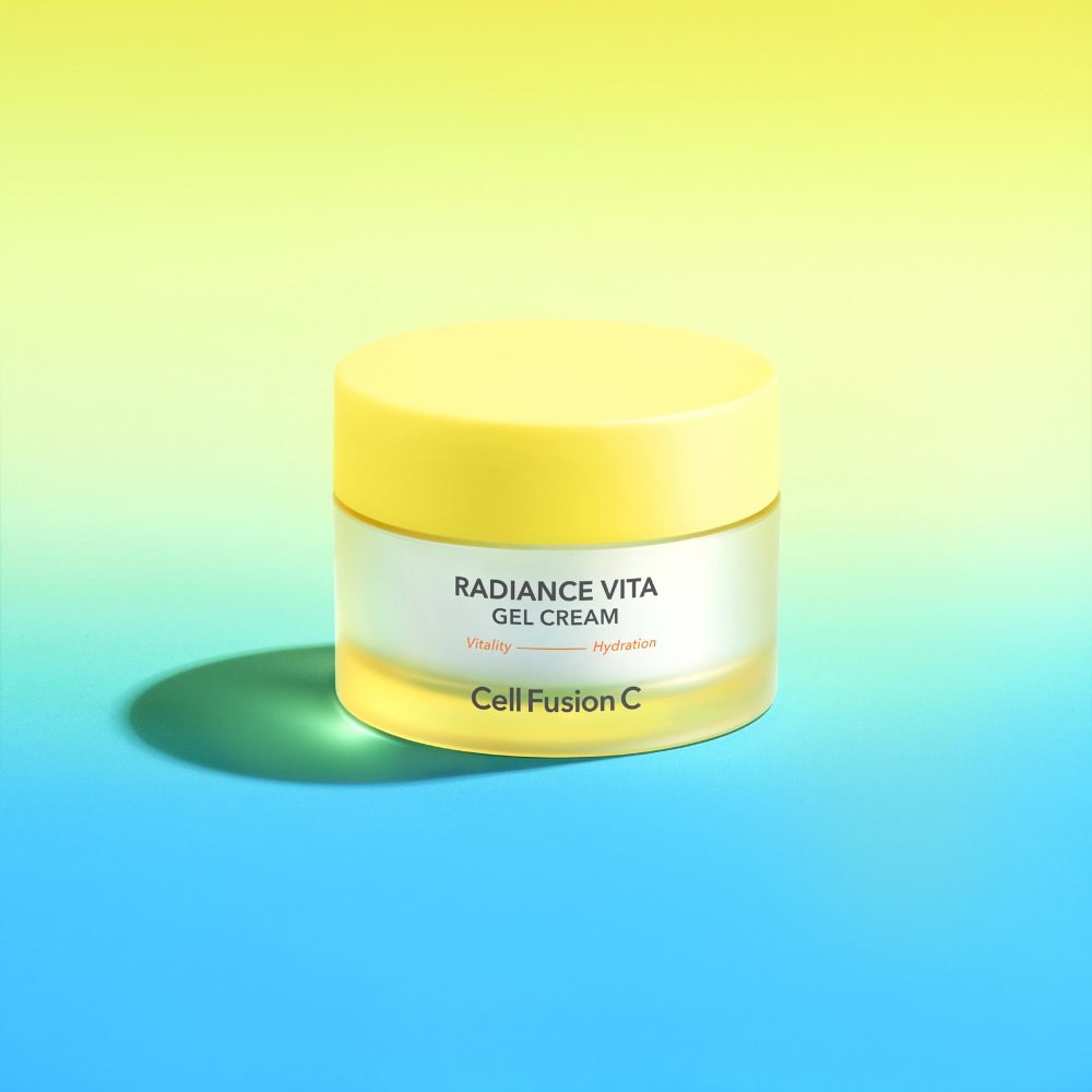 Cell Fusion C  Radiance Vita Gel Cream 55ml, application and routine step