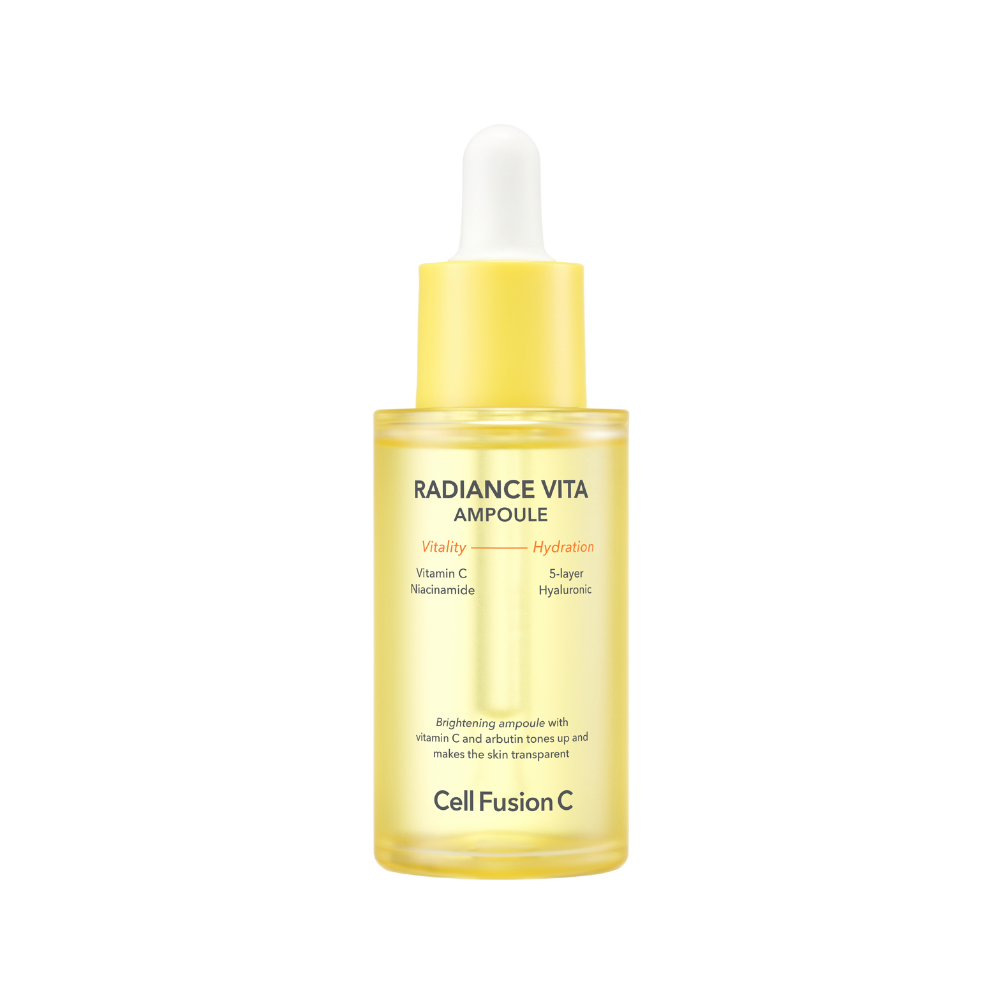 Cell Fusion C Radiance Vita Ampoule 30ml, hero ingredients and benefits