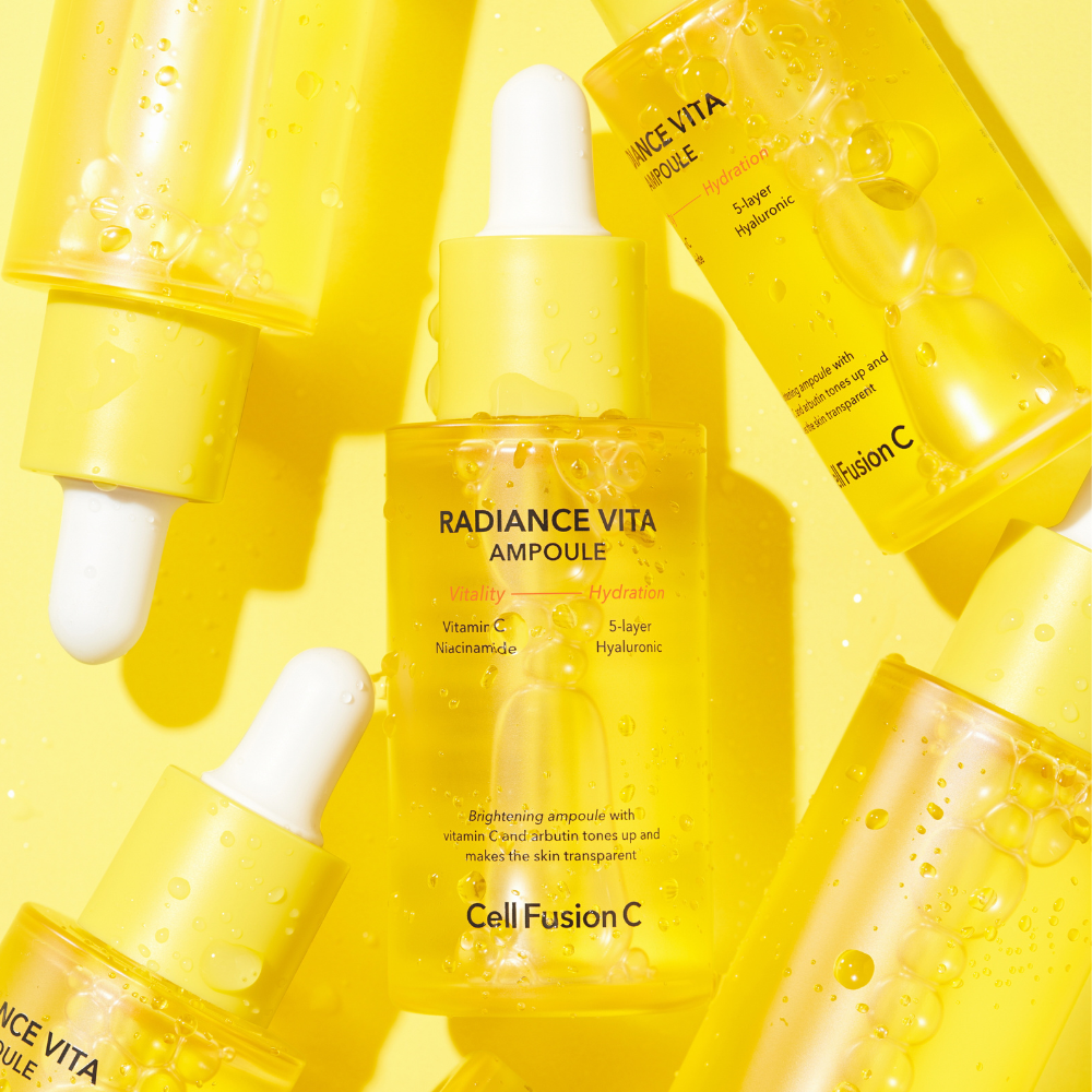 Cell Fusion C Radiance Vita Ampoule 30ml, skin concern and formula features