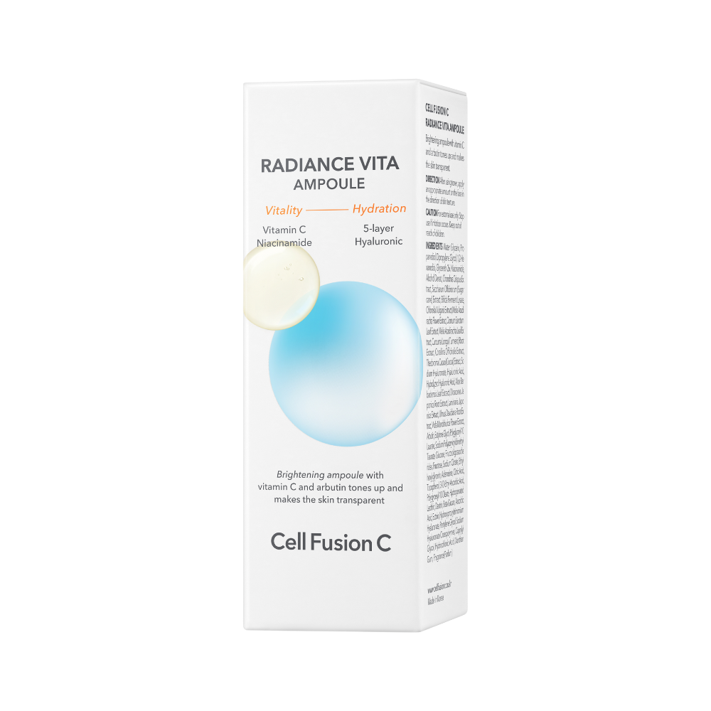 Cell Fusion C Radiance Vita Ampoule 30ml, daily routine placement
