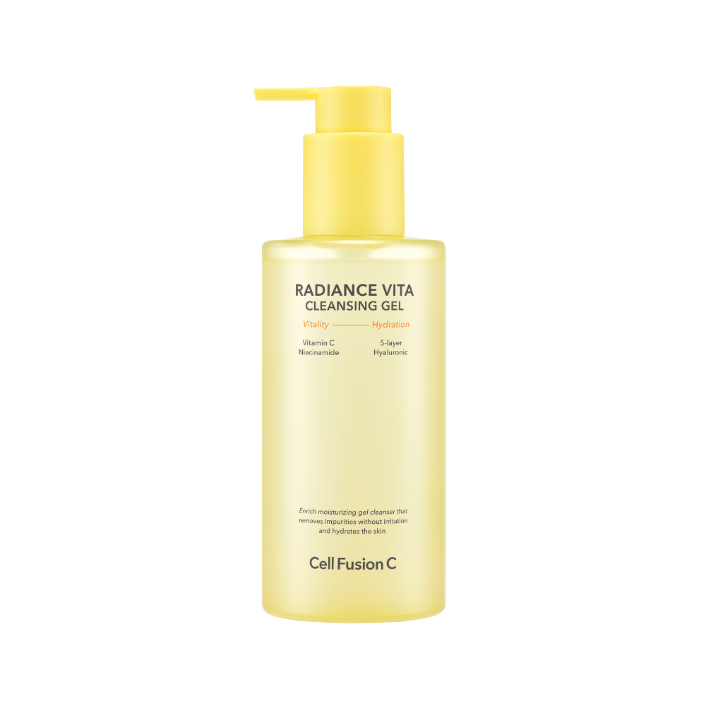 Cell Fusion C Radiance Vita Cleansing Gel 200ml, hero ingredients and benefits