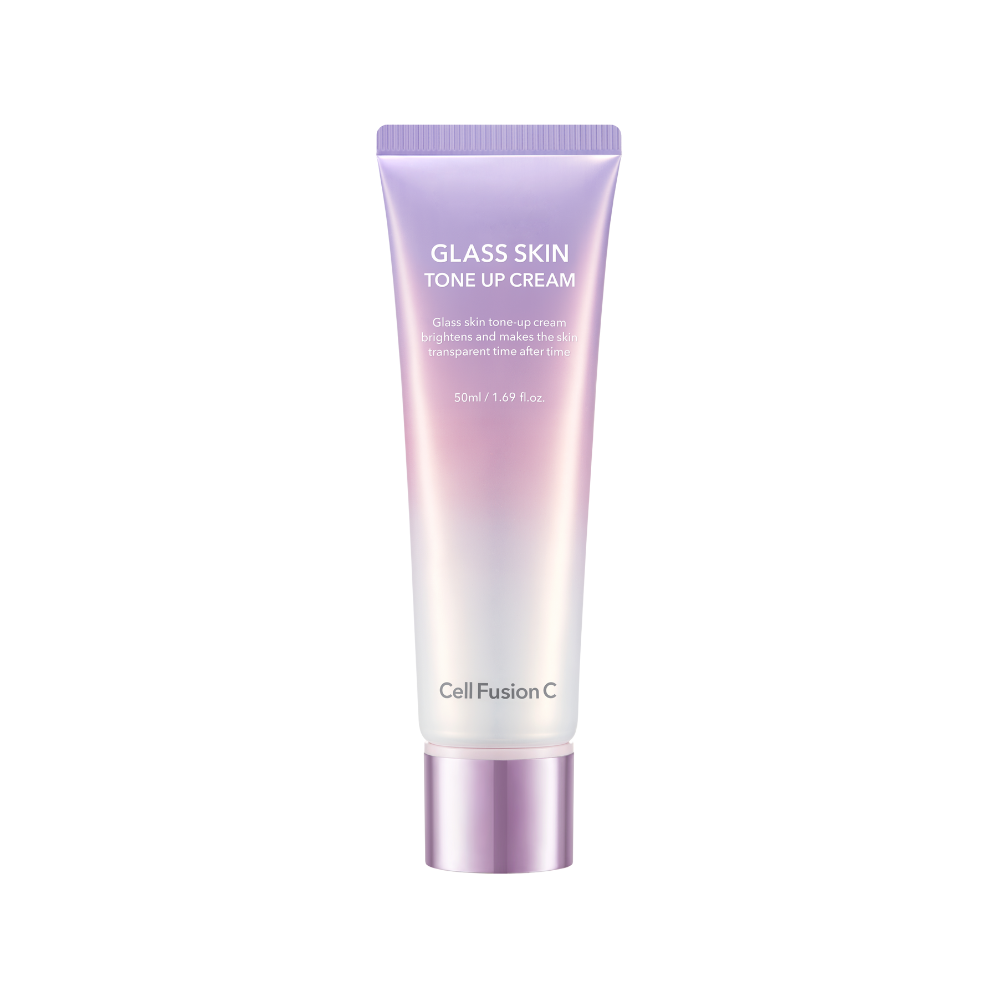 Cell Fusion C Glass Skin Tone Up Cream 50ml, hero ingredients and benefits