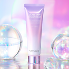 Cell Fusion C Glass Skin Tone Up Cream 50ml, application and routine step