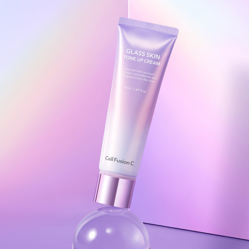 Cell Fusion C Glass Skin Tone Up Cream 50ml, skin concern and formula features