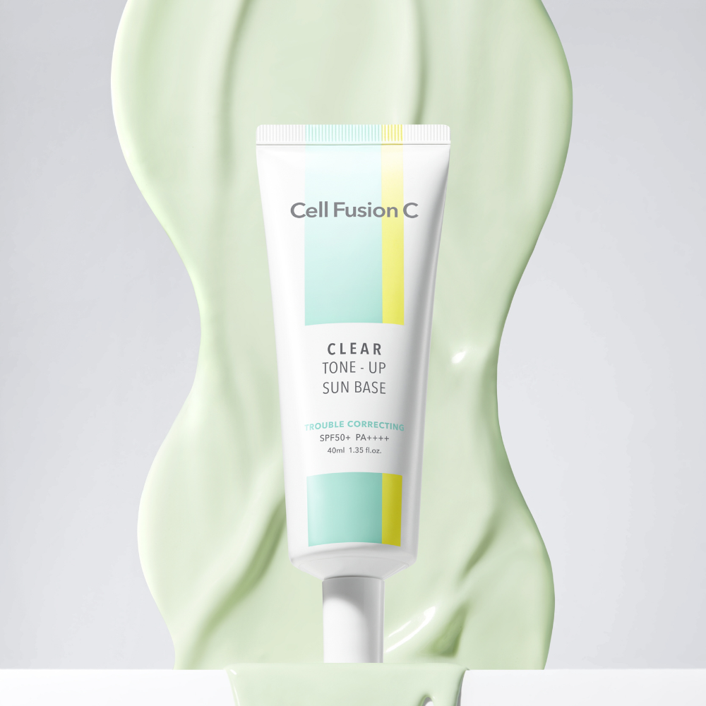 Cell Fusion C Clear Tone-Up Sun Base SPF 50+/ PA++++ 40ml, Korean skincare product detail