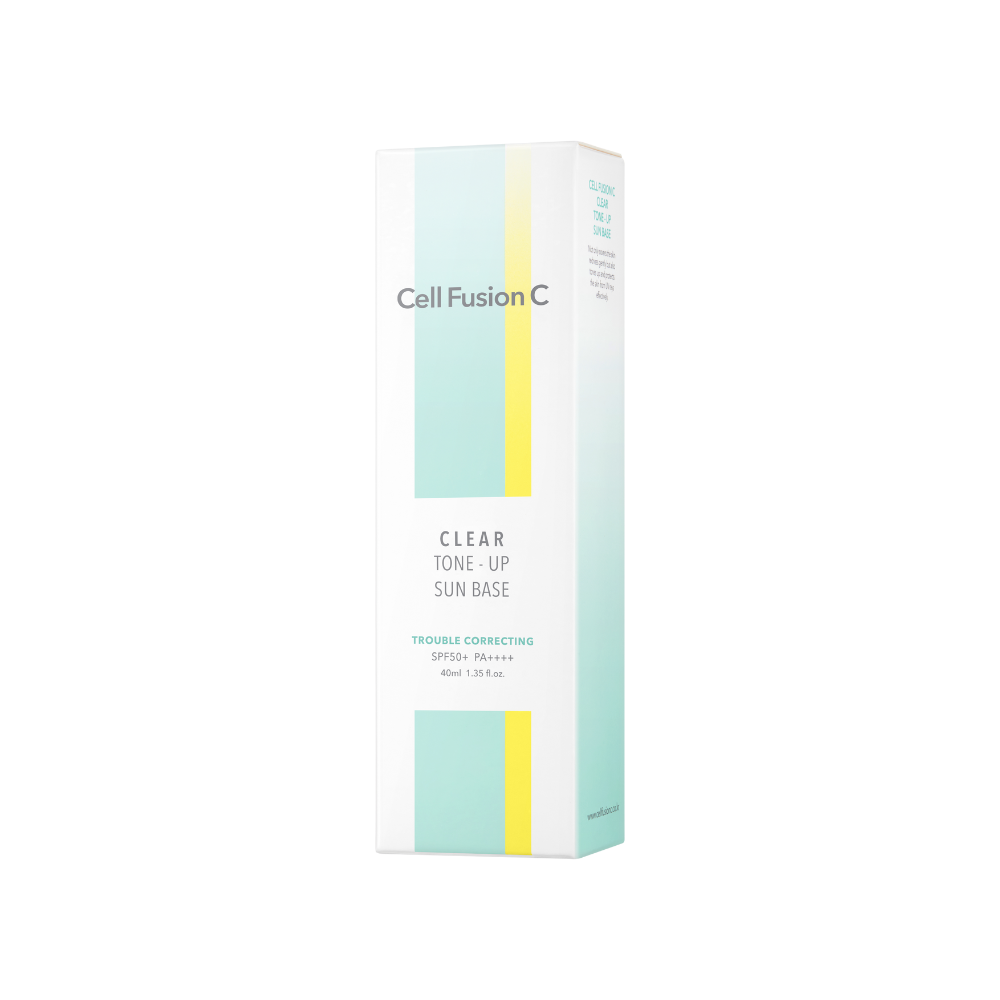 Cell Fusion C Clear Tone-Up Sun Base SPF 50+/ PA++++ 40ml, daily routine placement