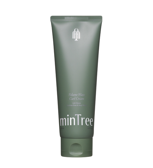 MinTree Volume Wave Curl Cream 150ml, curl cream featuring flexible long-lasting curl hold