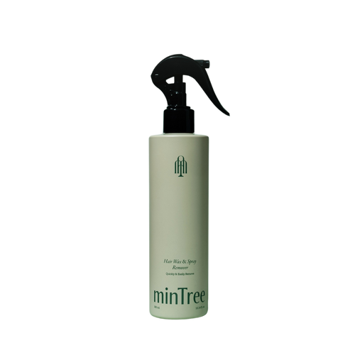 MinTree Hair Wax & Spray Remover 300ml, styling product remover featuring wax pomade and hairspray cleansing