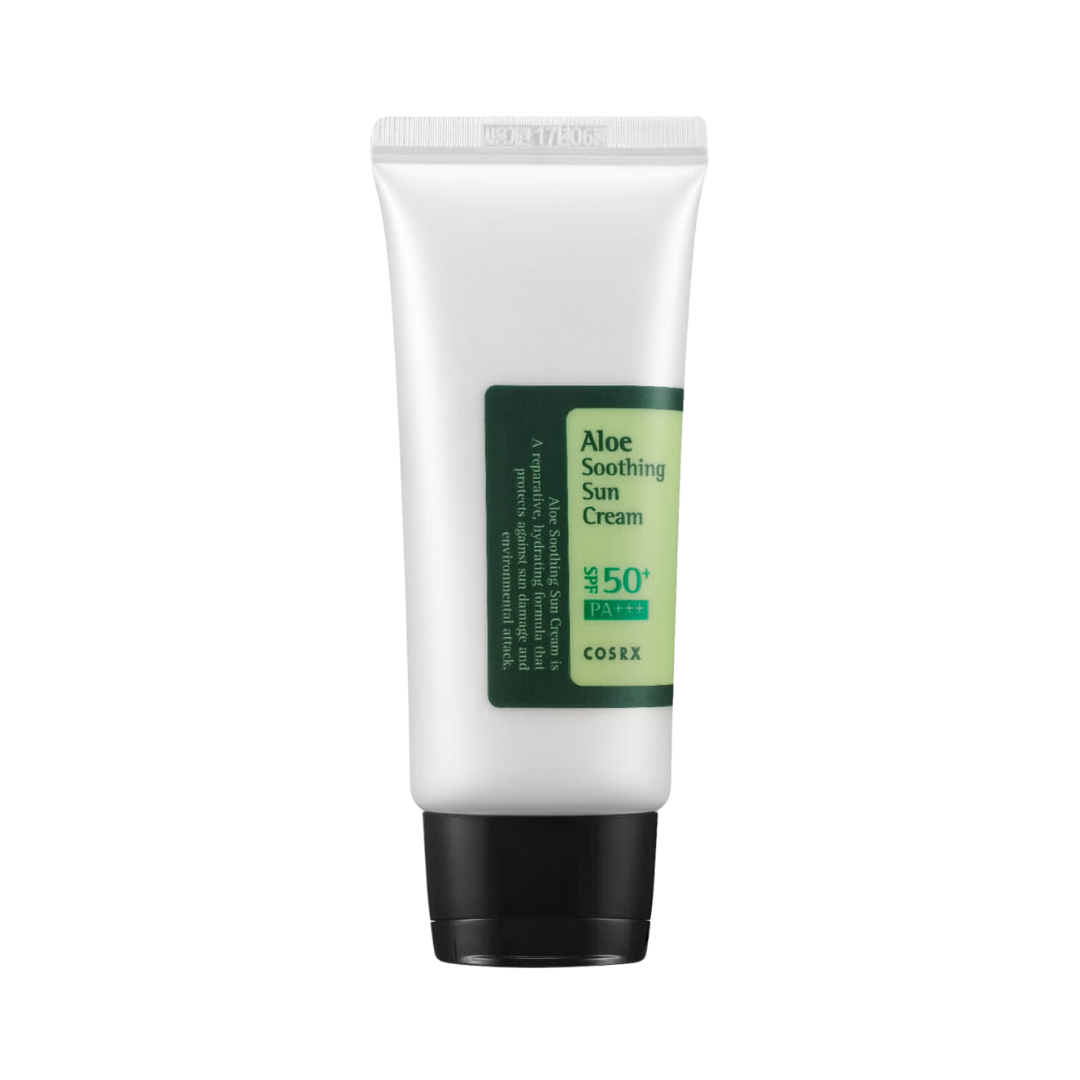 COSRX Aloe Soothing Sun Cream 50ml - side view