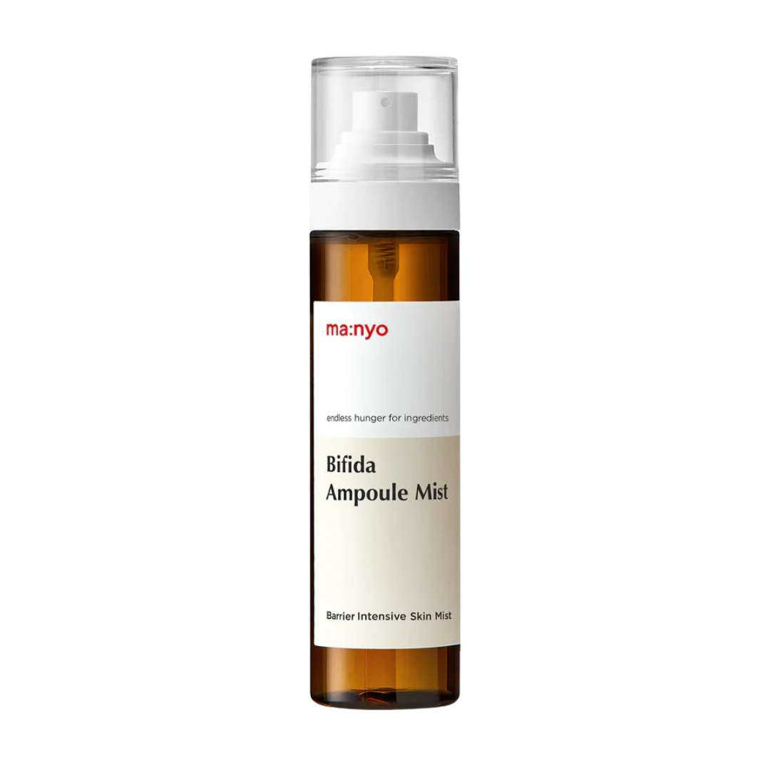 Manyo Bifida Ampoule Mist, formula texture and skin finish